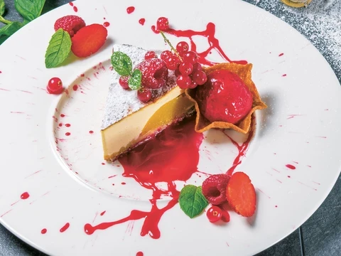 Sernik z białą czekoladą